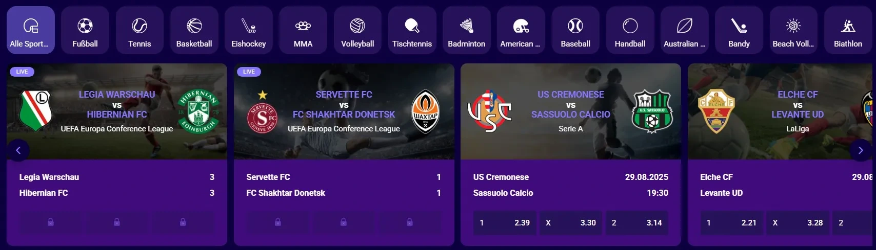 Wazbee casino promoties sport